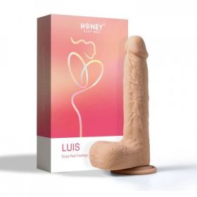 Luis App Controlled 8.5" Real Thrusting Dildo With Clit Licker