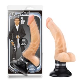 Loverboy Big Boss Man Beige Vibrating Dildo