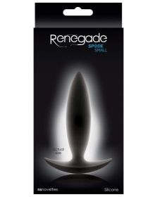 Spades Small Black Butt Plug