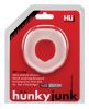 Hunky Junk Fit Ergo Cock Ring Ice Clear