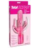 Total Ecstasy Triple Stimulator Pink Vibrator