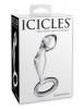 Icicles No. 46 Glass Butt Plug Clear