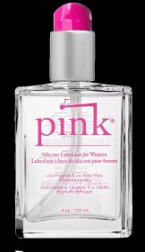 Pink 4oz Glass Bottle