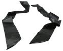 Sex and Mischief Silky Sash Restraints - Black
