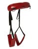 Sportsheets Saffron Thigh Sling Black Red Sex Position Strap