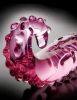 Icicles No 24 Glass Dong 6 Inches - Pink