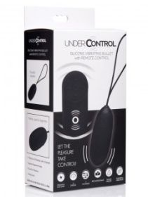 Silicone Vibrating Bullet With Remote Control