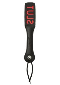 12" Leather Slut Paddle