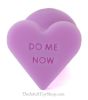 Naughty Candy Heart Purple Butt Plug