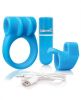 Screaming O Charged Combo Kit #1 C-Ring & Finger Sleeve Blue