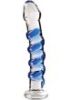 Icicles No 5 Glass Dong 7 Inches Clear