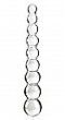 Icicles No 2 Glass Anal Beads Clear