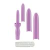 Dr. Laura Berman Intimate Basics - Dilator Set Purple Dilator with 4 Sizes Plus Sleeve