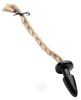 Tailz Pony Tail Blonde Anal Plug Black