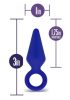Candy Rimmer Small Butt Plug Blue