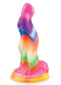 Alien Nation Lick of the Lair Silicone Glow in the Dark Creature Dildo- Multicolor