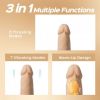 Luis App Controlled 8.5" Real Thrusting Dildo With Clit Licker