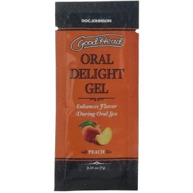 Goodhead - Oral Delight Gel - Peach - 0.24 Oz
