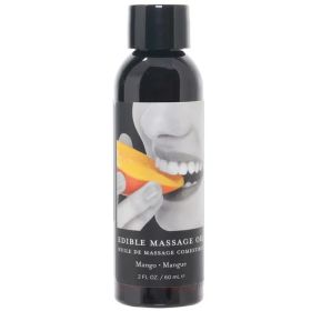 Earthly Body Edible Massage Oil Mango 2oz