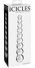 Icicles No 2 Glass Anal Beads Clear