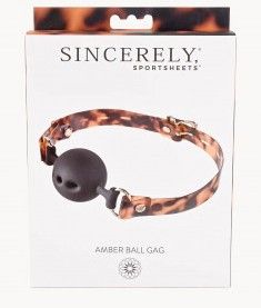 Sincerely Amber Ball Gag