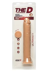 The D Realistic D 12 inches Ultraskyn Beige Dildo