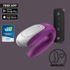 Satisfyer Double Fun Partner Vibrator Violet