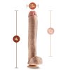 Bruno Dildo 14 inch - Beige