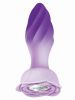 Goddess Remote Control Rotating Jewel Plug - Purple