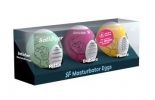 3 Pc Set Masturbator Egg - Riffle - Bubble - Fierce