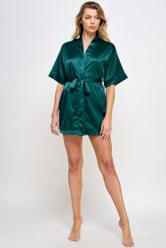 1947 Getting Ready Robe (Color:: Forest Green, BLK: 3X)