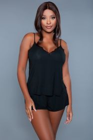 2145 Emery Cami and Short Set (Color:: Violet, BLK: 2X)