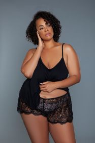 2243 Peyton Set (Color:: Black, BLK: 3X)