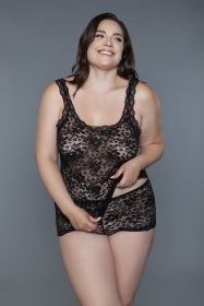 2237 Melina Set (Color:: Black, BLK: S)