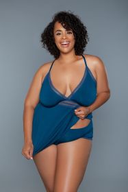 2251P Piper Cami Set (Color:: Deep Royal, BLK: 1X)