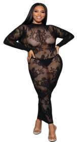 2356 Innocent Touch Dress (BLK: Q, Color:: Black)