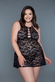 2253P Rue Chemise (Color:: Black, BLK: 1X)