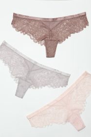 2212B3PK Wren Cheeky 3 Pack (Color:: Pink/Peach/Grey, BLK: S)