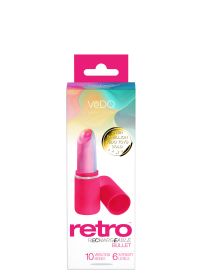 Retro Rechargeable Bullet (Option: Pink)